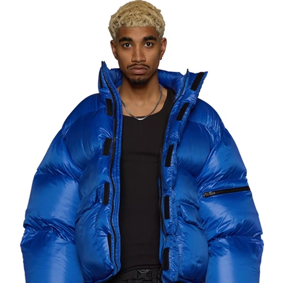 Entire Studios PFD PUFFER JACKET PERSIAN BLUE - Picture 8 of 8